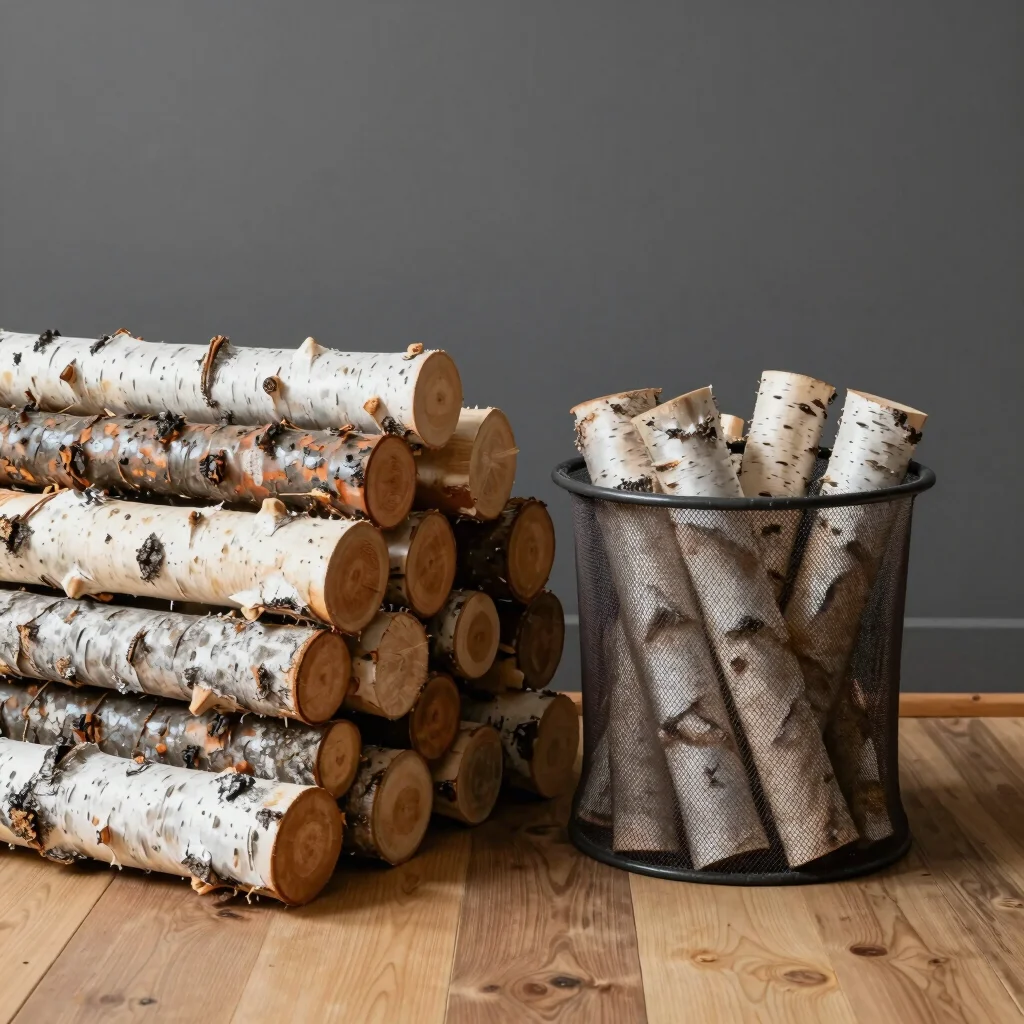 Silver Birch Logs