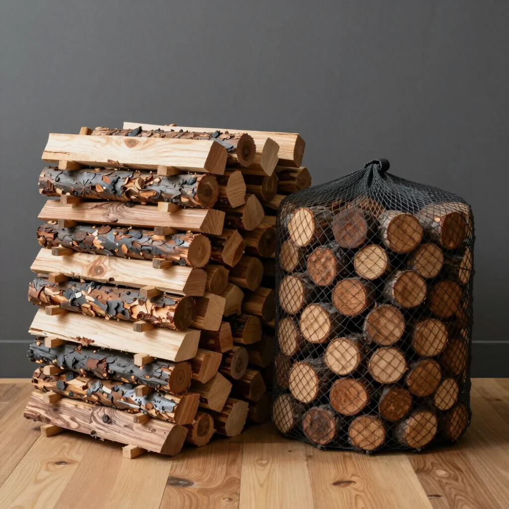 Kiln-Dried Oak Logs
